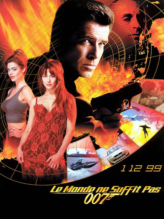 007: El mundo nunca es suficiente : Póster