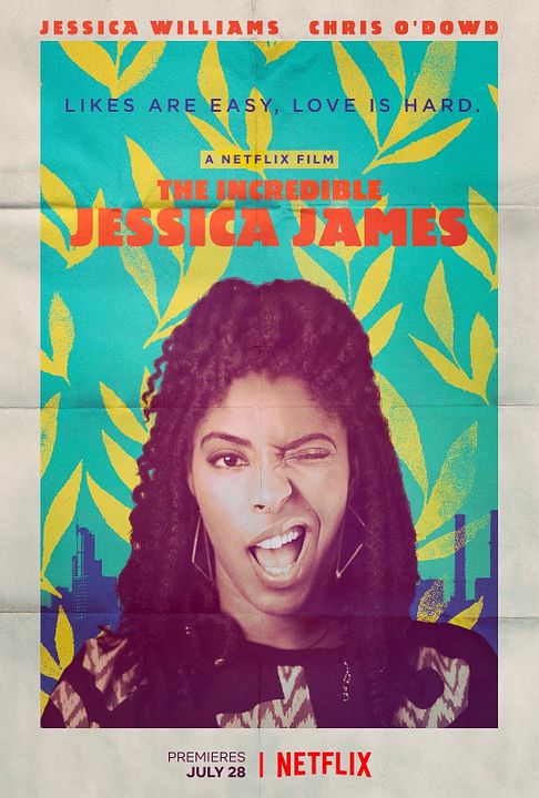 La increíble Jessica James : Póster