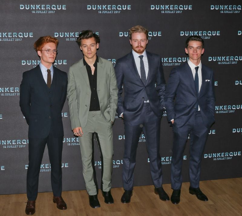 Dunkerque : Cobertura de revista Harry Styles, Jack Lowden, Fionn Whitehead, Tom Glynn-Carney