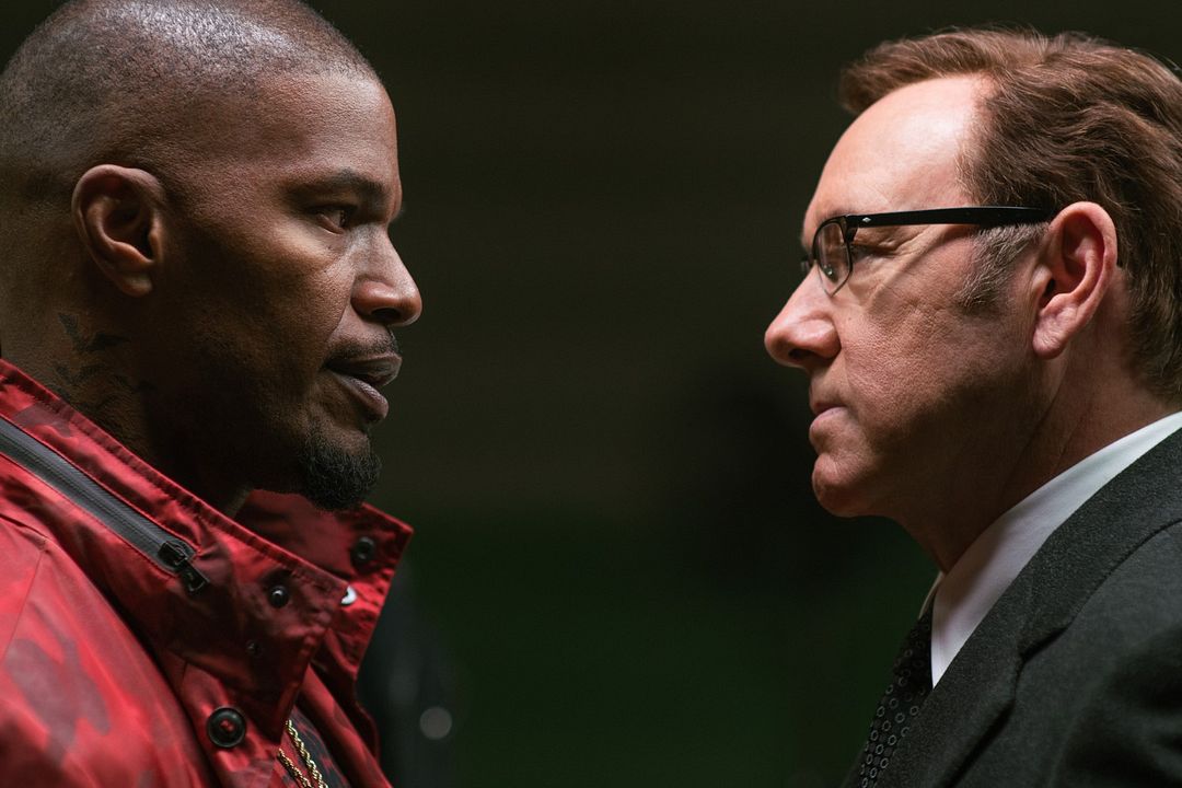 Baby Driver: el aprendiz del crimen : Foto Jamie Foxx, Kevin Spacey