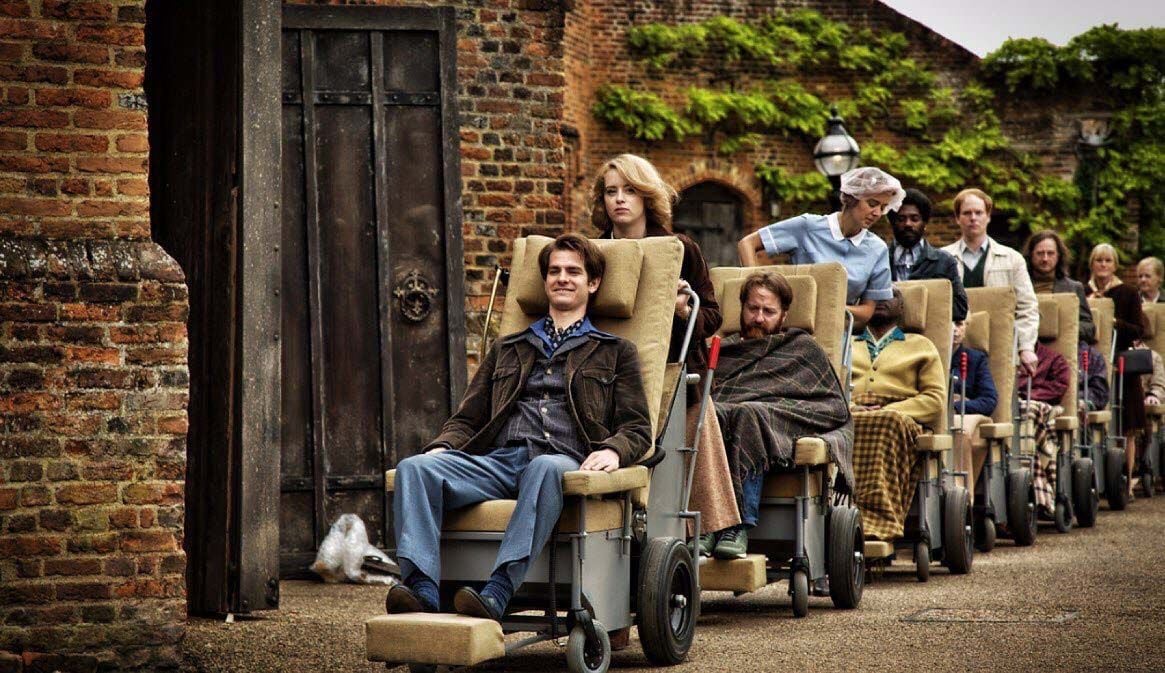 Una razón para vivir : Foto Claire Foy, Andrew Garfield