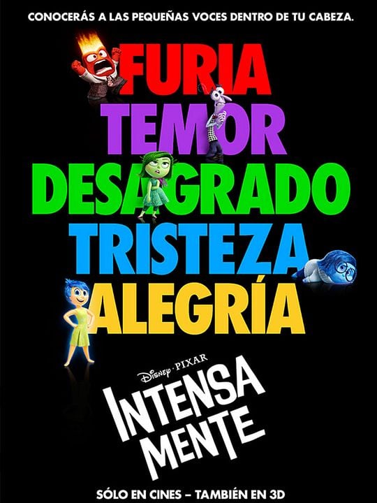 Intensamente : Póster