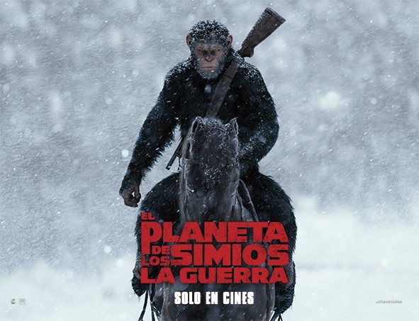 El planeta de los simios: La guerra : Póster