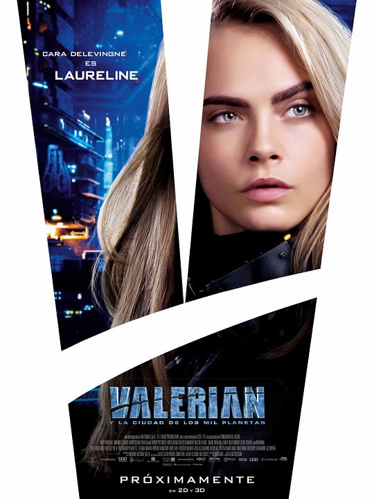 Valerian y la ciudad de los mil planetas : Póster