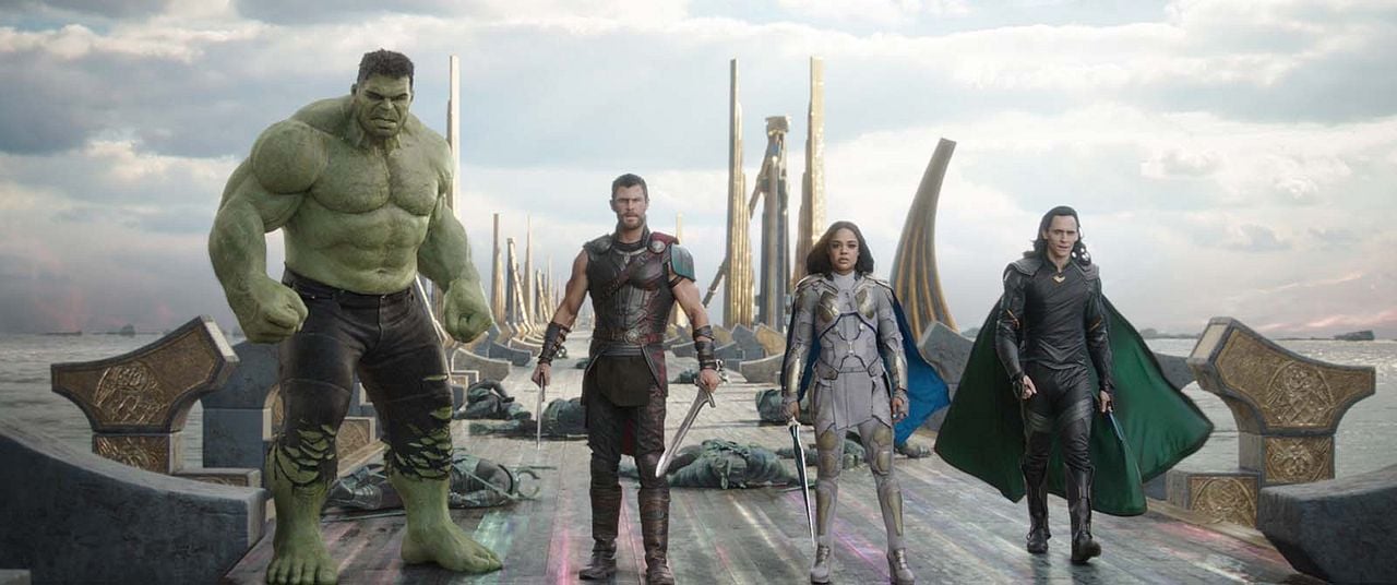 Thor: Ragnarok : Foto Chris Hemsworth, Tessa Thompson, Tom Hiddleston