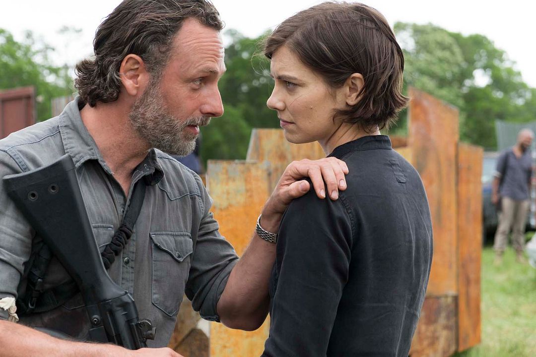 The Walking Dead : Póster Andrew Lincoln, Lauren Cohan