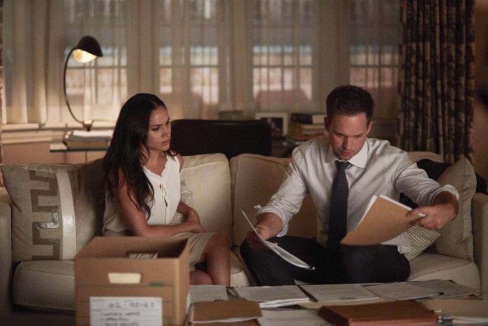 Suits : Foto Meghan Markle, Patrick J. Adams