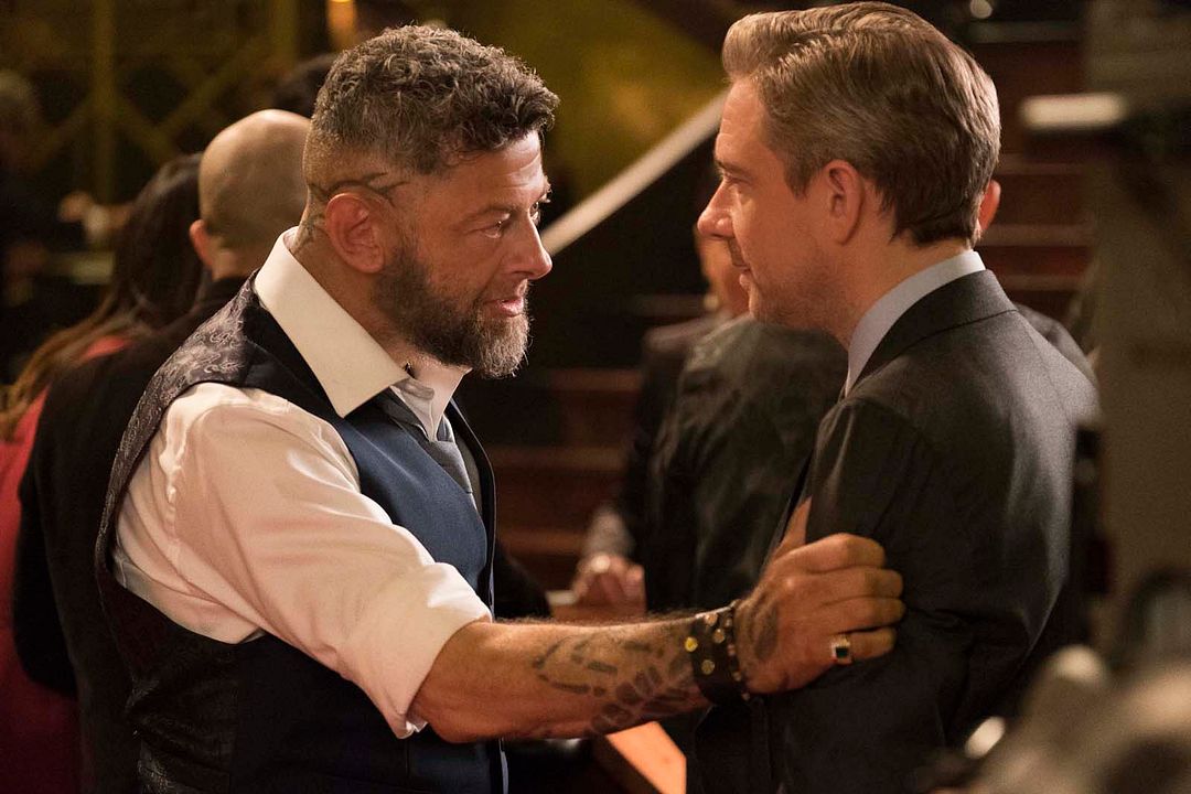 Pantera Negra : Foto Andy Serkis, Martin Freeman