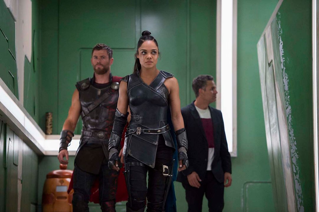 Thor: Ragnarok : Foto Tessa Thompson, Chris Hemsworth, Mark Ruffalo