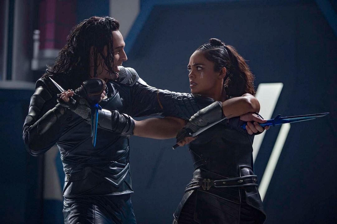 Thor: Ragnarok : Foto Tessa Thompson, Tom Hiddleston