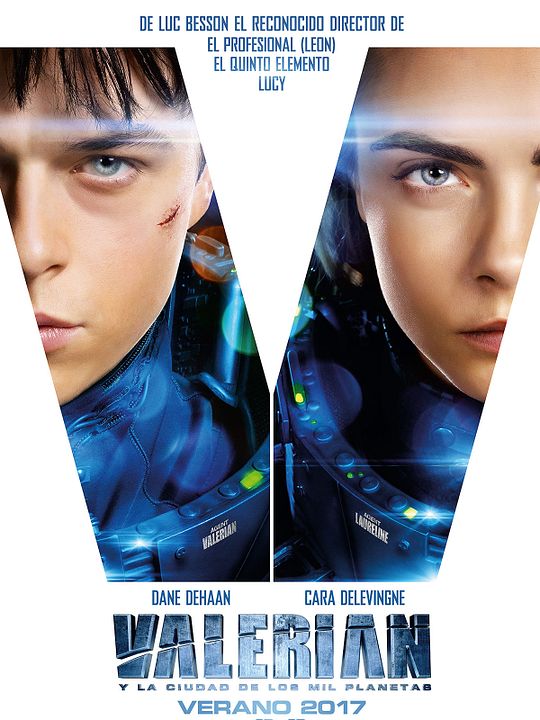 Valerian y la ciudad de los mil planetas : Póster