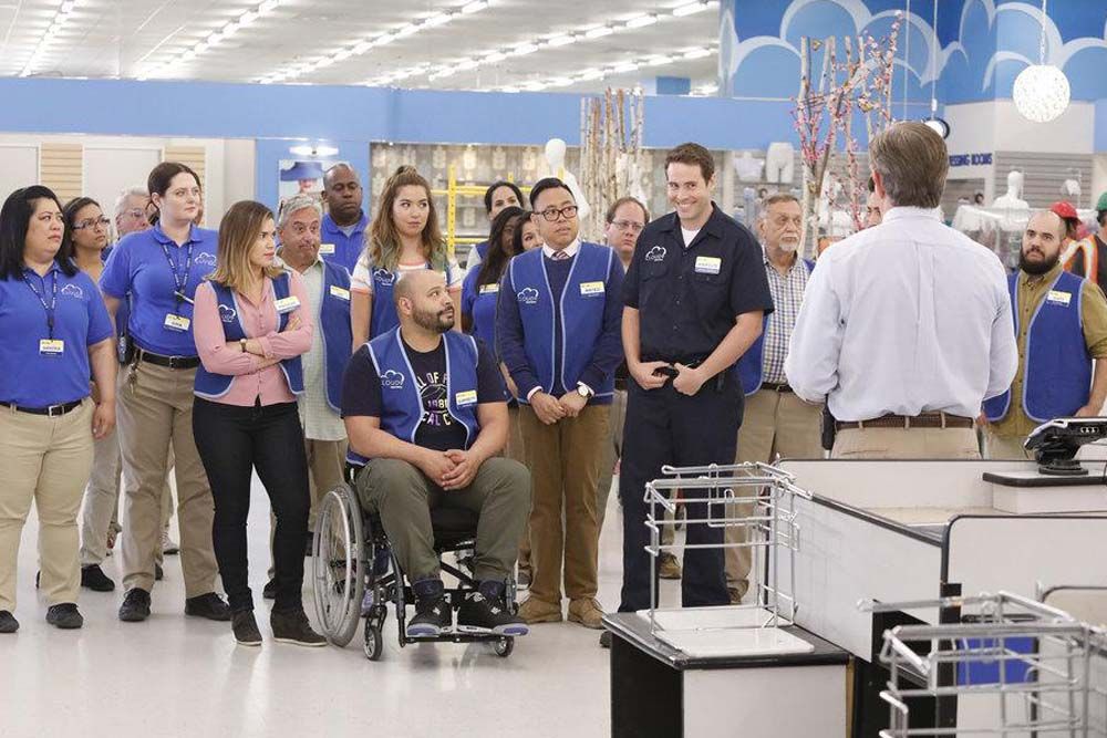 Superstore : Foto Ben Feldman, Lauren Ash, Nichole Bloom, Nico Santos, America Ferrera