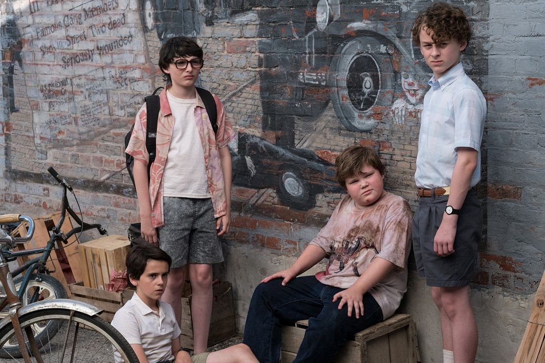 It : Foto Finn Wolfhard, Wyatt Oleff, Jeremy Ray Taylor, Jack Dylan Grazer