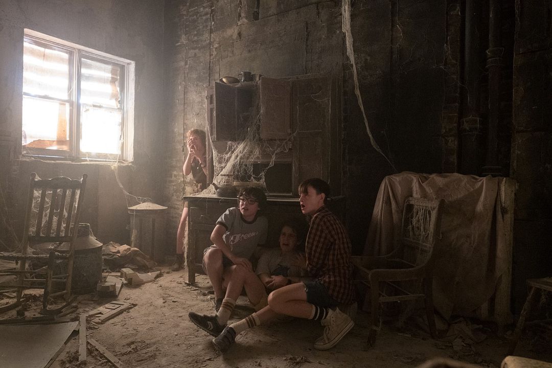 It : Foto Jaeden Martell, Finn Wolfhard, Jack Dylan Grazer, Sophia Lillis