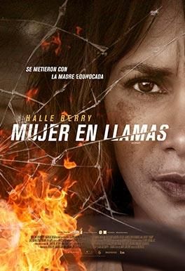 Mujer en llamas : Póster