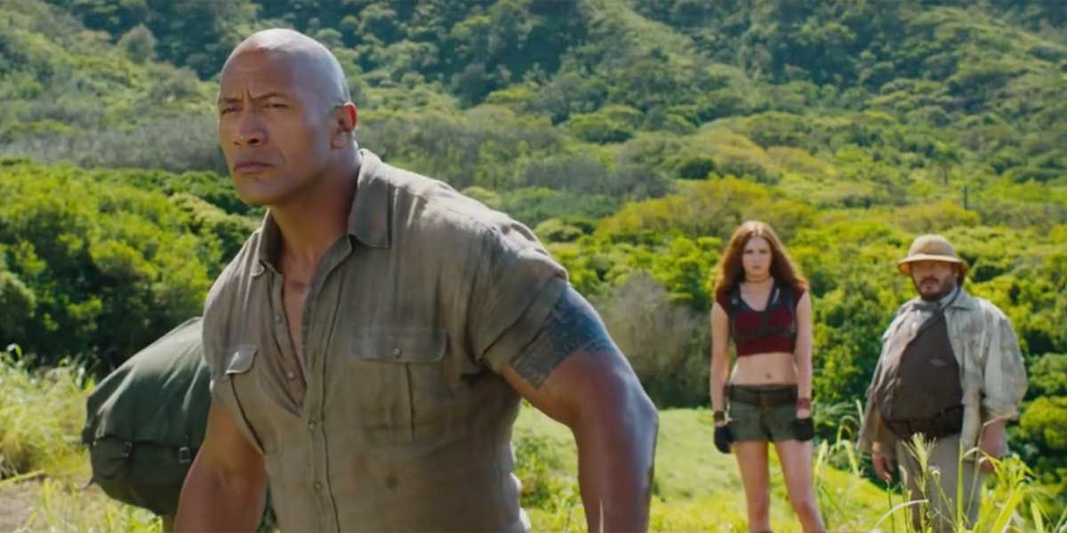 Jumanji: En la selva : Foto Dwayne Johnson, Karen Gillan