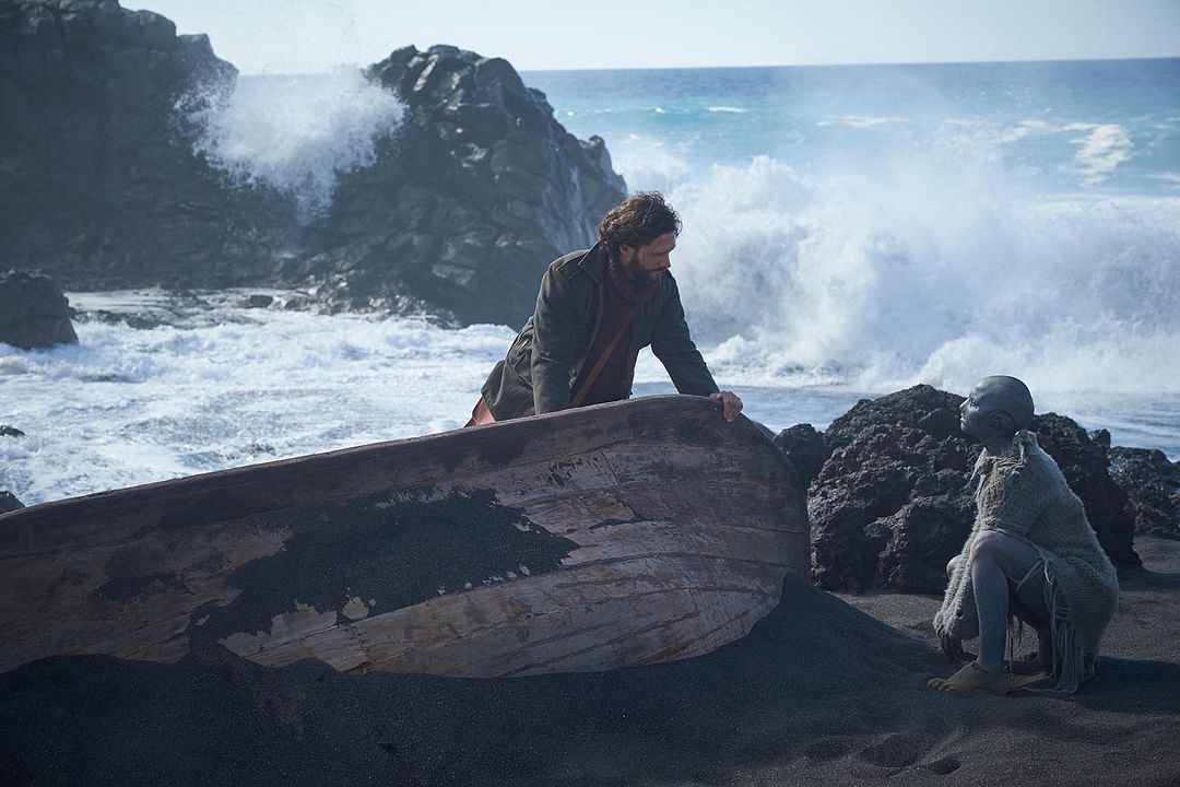 La piel fría : Foto Aura Garrido, David Oakes