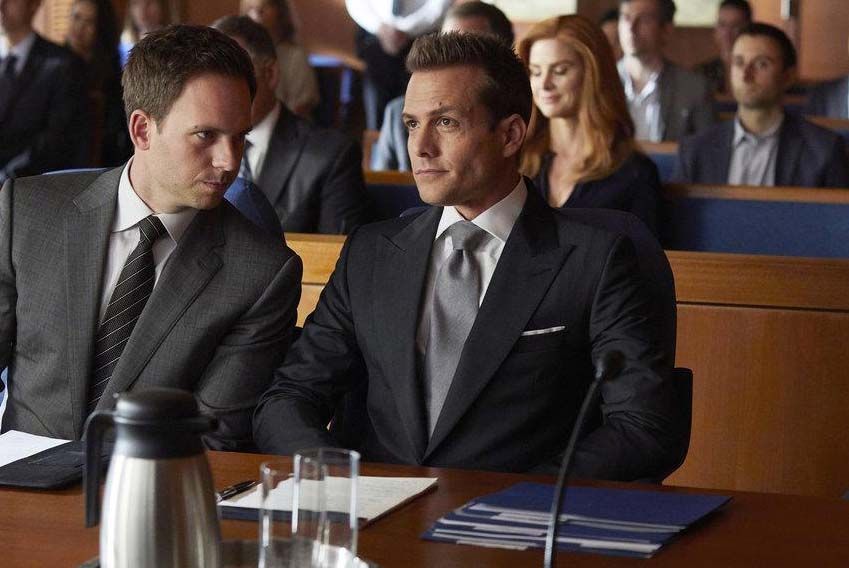 Suits : Foto Patrick J. Adams, Gabriel Macht