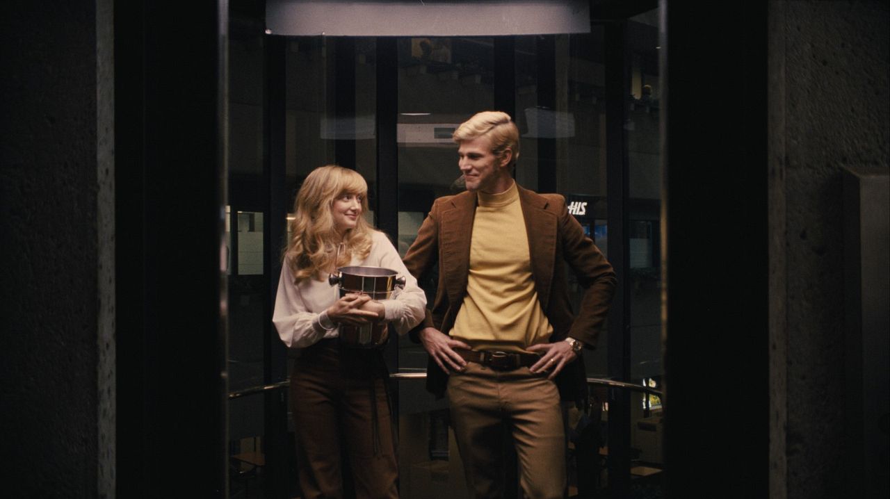 La batalla de los sexos : Foto Andrea Riseborough, Austin Stowell