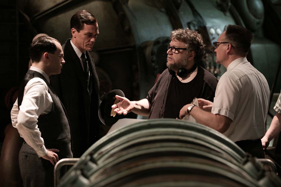 La forma del agua : Foto Michael Shannon, Guillermo del Toro