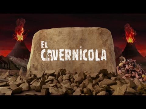 El cavernícola : Póster