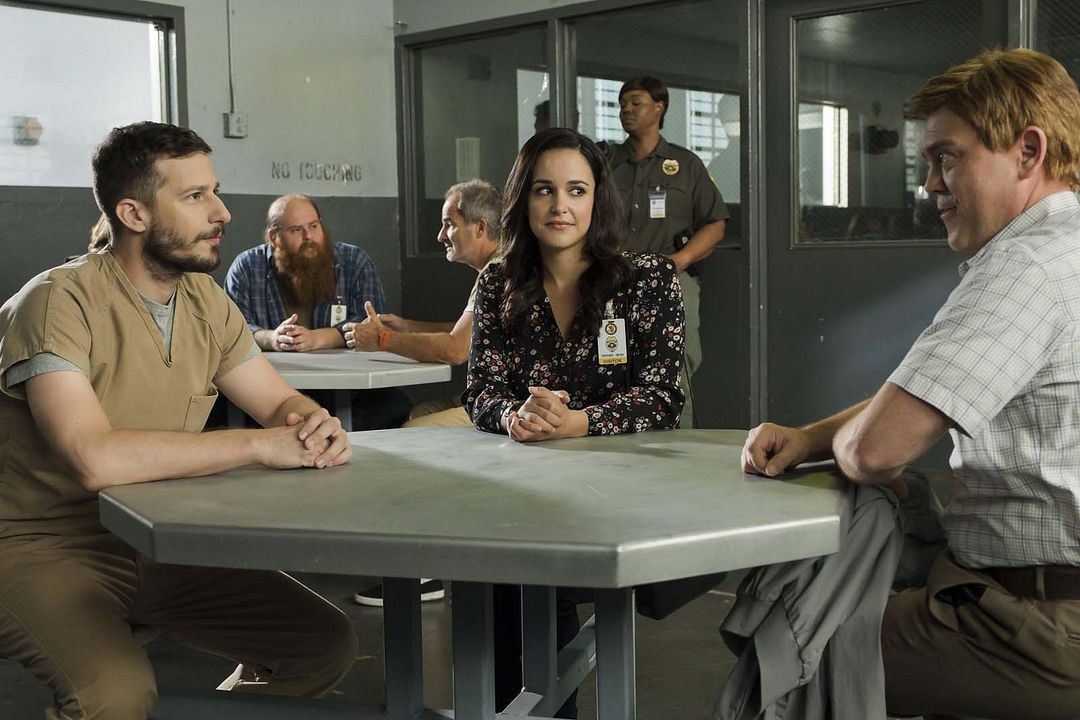 Brooklyn, Precinto 99 : Foto Andy Samberg, Melissa Fumero