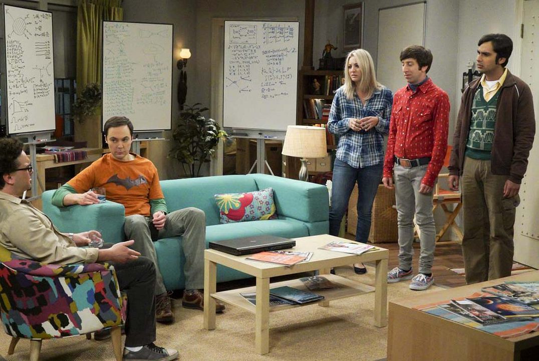 The Big Bang Theory : Foto Kaley Cuoco, Jim Parsons, Kunal Nayyar, Simon Helberg, Johnny Galecki