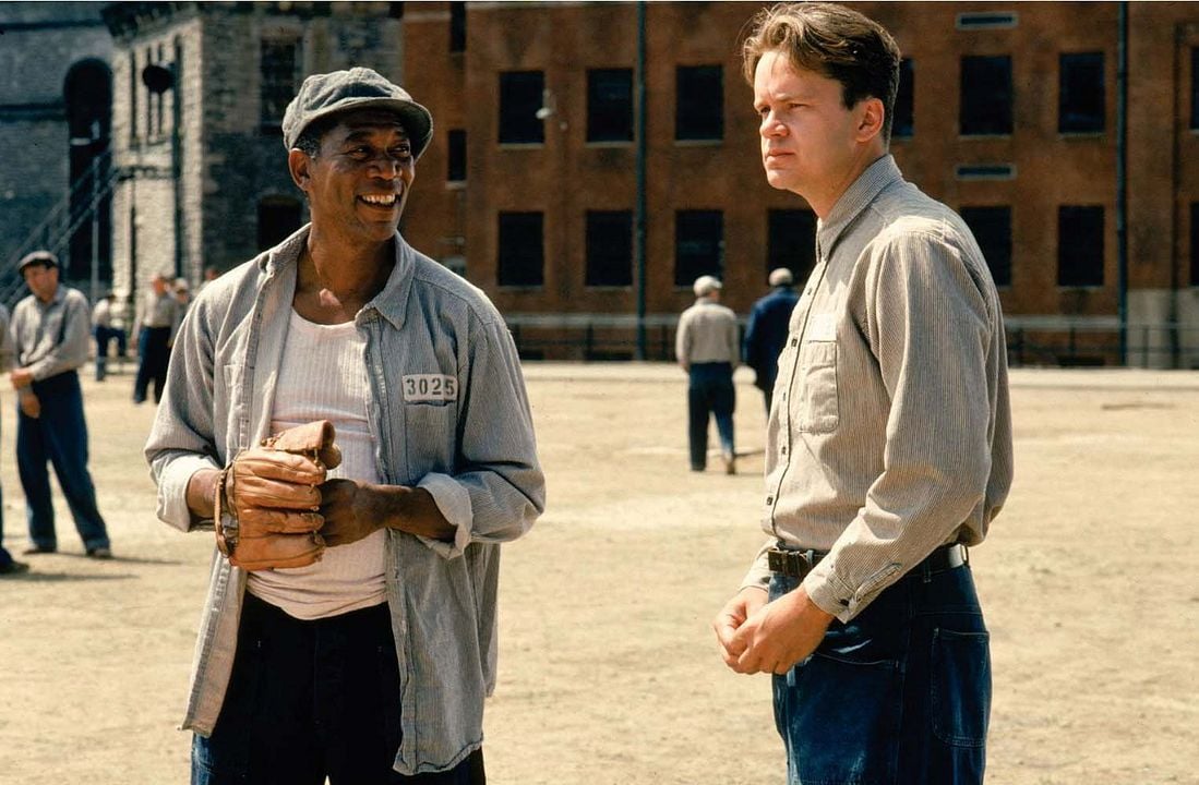 Sueño de fuga : Foto Morgan Freeman, Tim Robbins