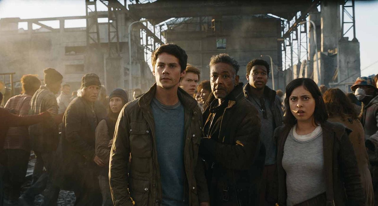Maze Runner: La cura mortal : Foto Giancarlo Esposito, Dylan O'Brien, Rosa Salazar