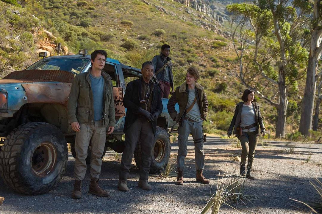 Maze Runner: La cura mortal : Foto Dexter Darden, Dylan O'Brien, Rosa Salazar, Giancarlo Esposito, Thomas Brodie-Sangster