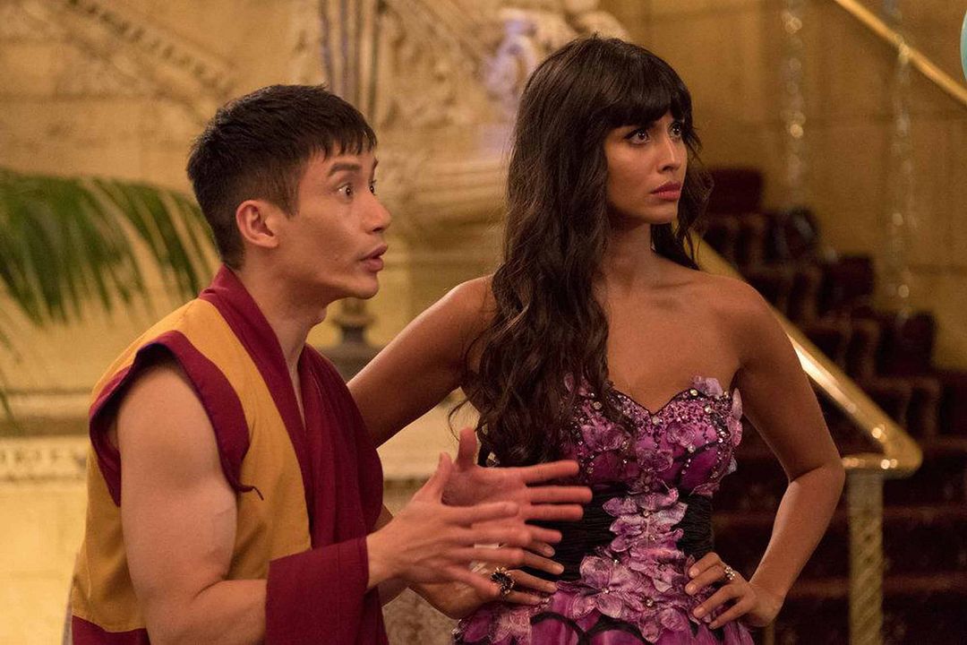 The Good Place : Foto Manny Jacinto, Jameela Jamil