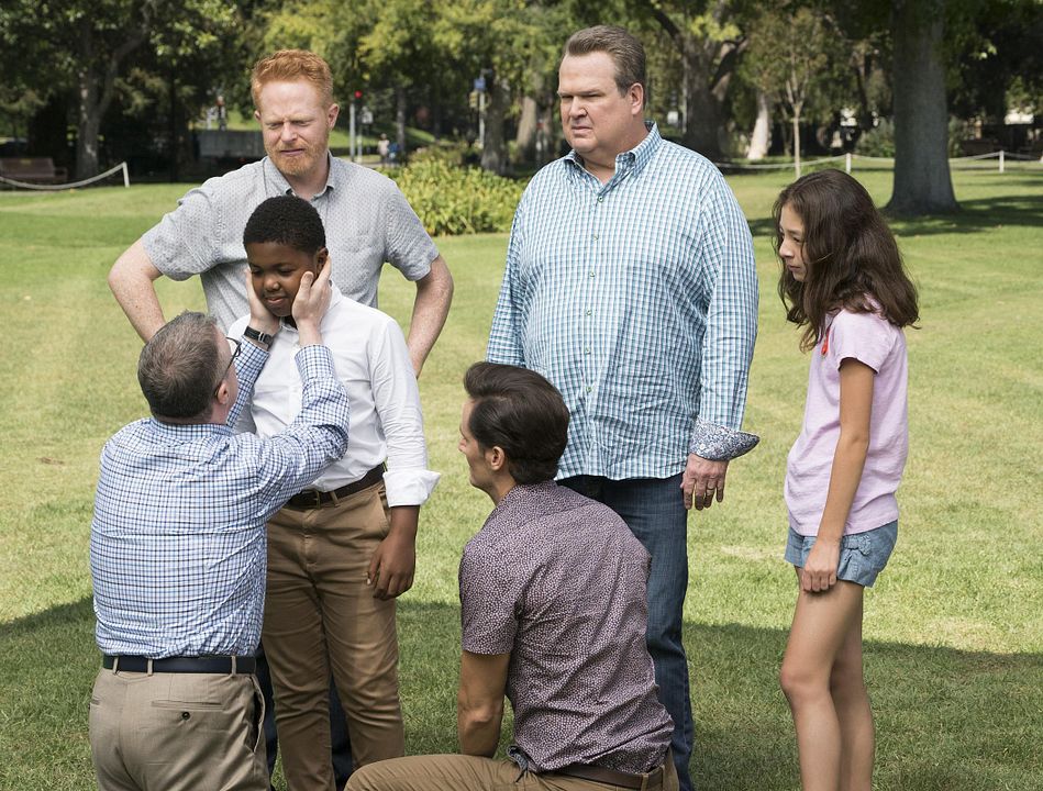 Modern Family : Foto Jesse Tyler Ferguson, Nathan Lane, Eric Stonestreet, Aubrey Anderson-Emmons