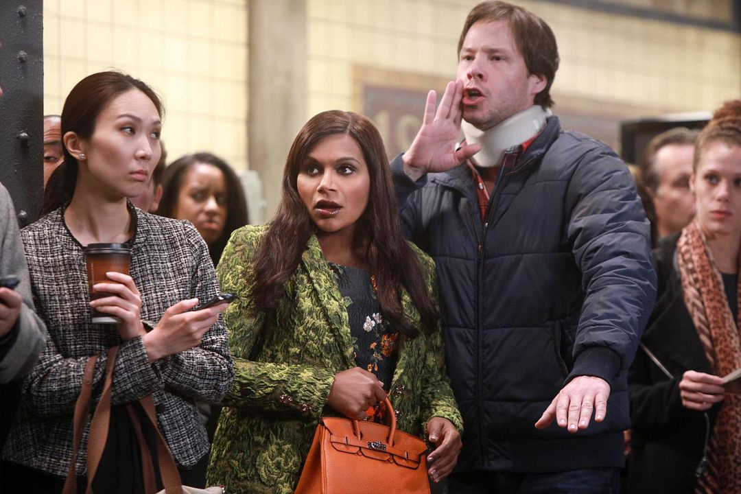 Foto Ike Barinholtz, Mindy Kaling