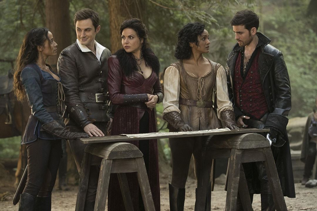 Érase una vez : Foto Andrew J. West, Colin O'Donoghue, Lana Parrilla, Dania Ramirez