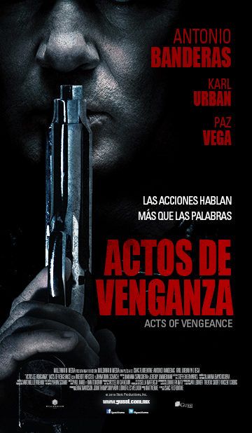Actos de venganza : Póster