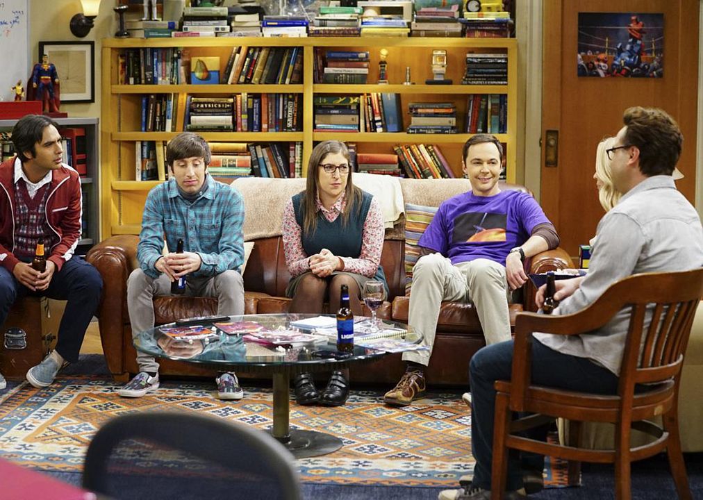The Big Bang Theory : Foto Jim Parsons, Kunal Nayyar, Simon Helberg, Johnny Galecki, Mayim Bialik