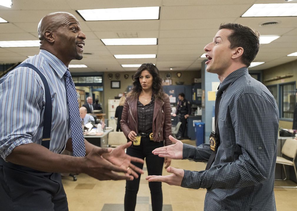 Brooklyn, Precinto 99 : Foto Andy Samberg, Stephanie Beatriz, Terry Crews