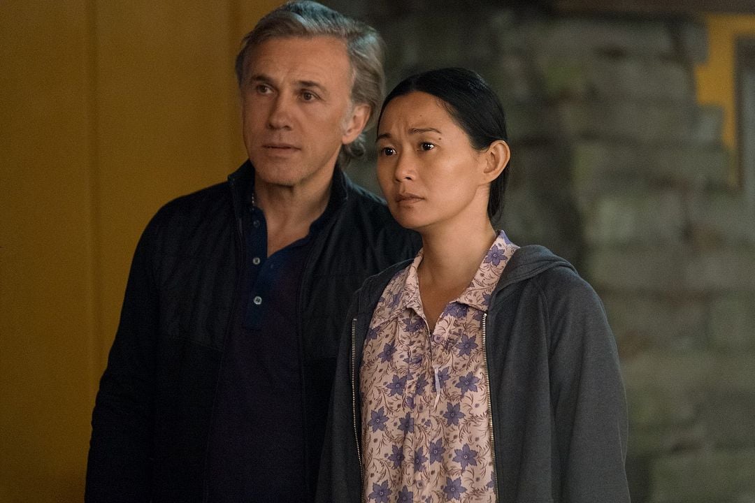 Pequeña gran vida : Foto Christoph Waltz, Hong Chau