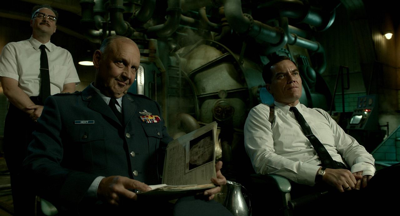 La forma del agua : Foto Nick Searcy, Michael Shannon