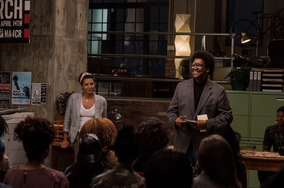 Roman J. Israel, Esq. Un hombre con principios : Foto Denzel Washington, Carmen Ejogo