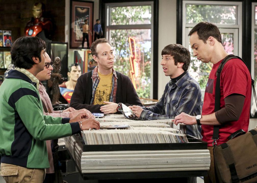 The Big Bang Theory : Póster Simon Helberg, Jim Parsons, Kunal Nayyar, Kevin Sussman, Johnny Galecki