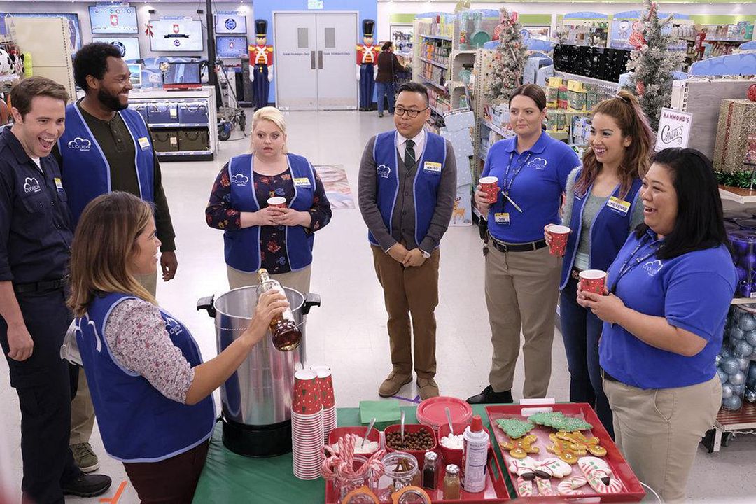 Superstore : Foto Nichole Bloom, Nico Santos, America Ferrera, Lauren Ash