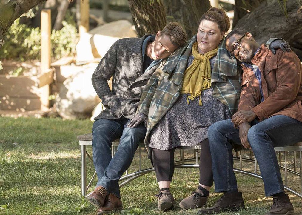 This is Us : Foto Sterling K. Brown, Justin Hartley, Chrissy Metz