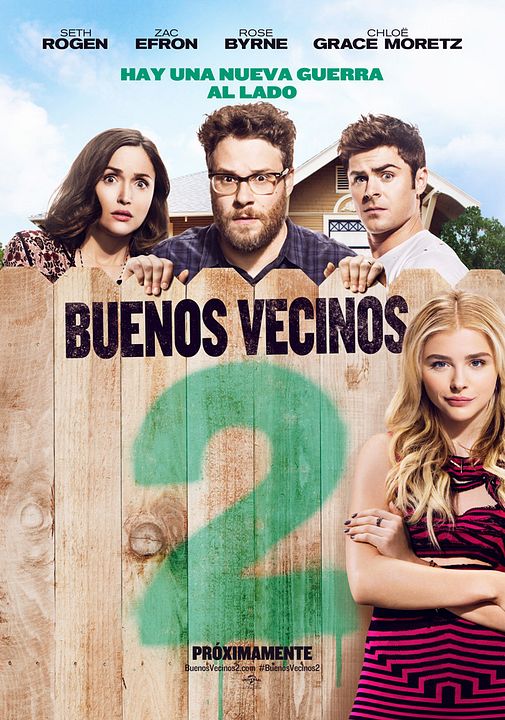 Buenos vecinos 2 : Póster