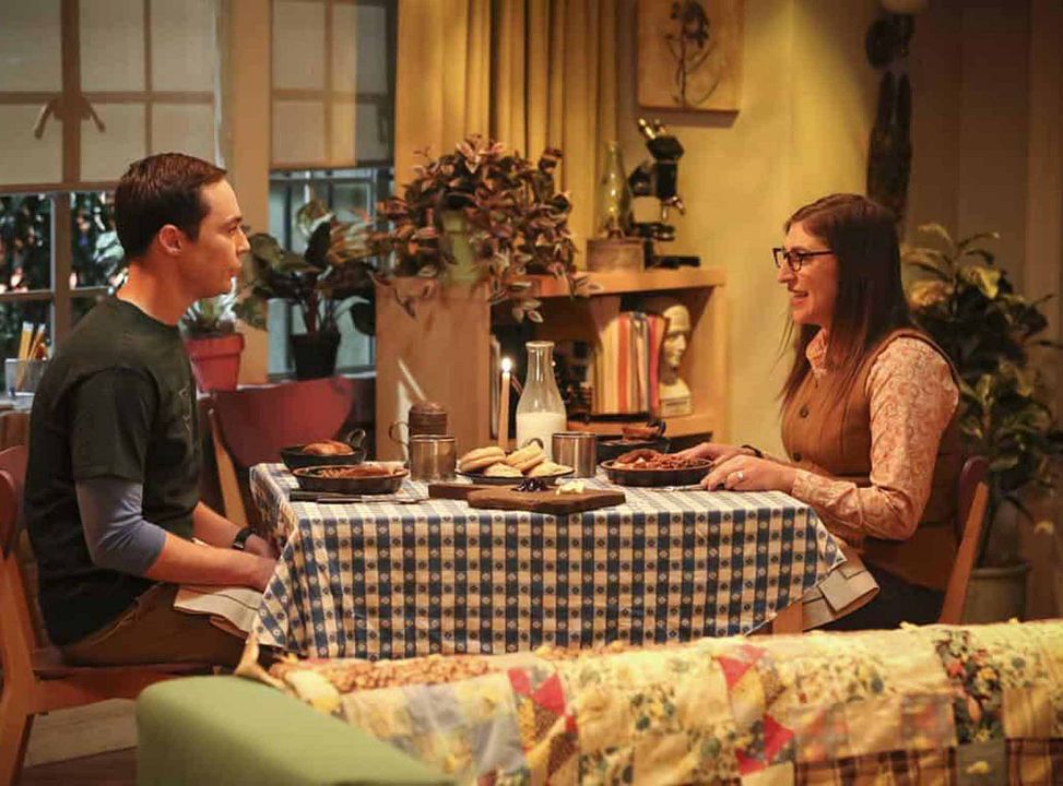 The Big Bang Theory : Póster Mayim Bialik, Jim Parsons