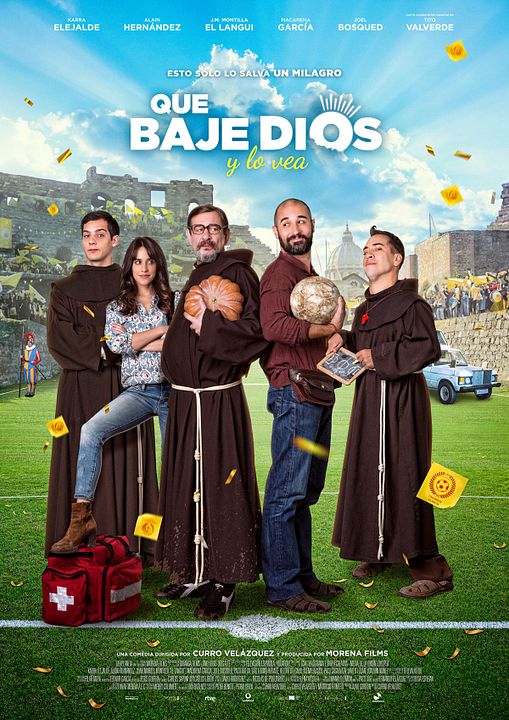 Que baje Dios y lo vea : Póster