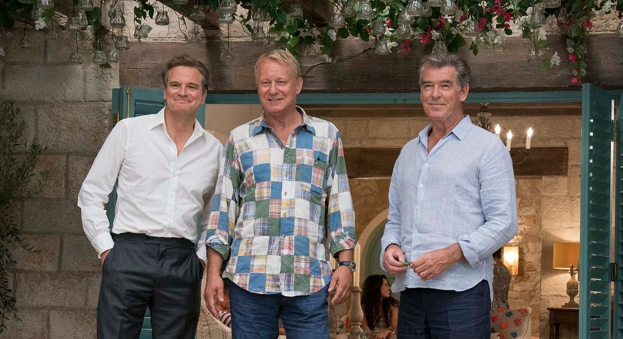 Mamma mia! Vamos otra vez : Foto Pierce Brosnan, Stellan Skarsgård, Colin Firth