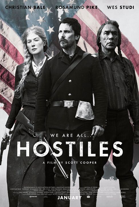 Hostiles: Violencia americana : Póster