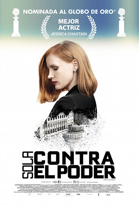 Sola contra el poder : Póster