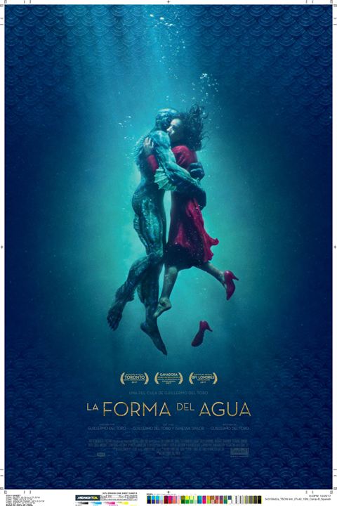 La forma del agua : Póster